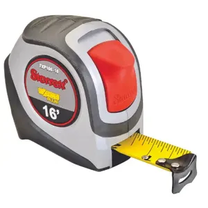 STARRETT KTXP106-16-N Tape Measure, 1 Inch Sizex 16 ft 1/16 mm | CU4PBV 44WG16