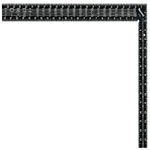 STARRETT RS-24 Black Steel Rafter Square, 24 Inch x 16 Inch | CU4PAZ 44WG99