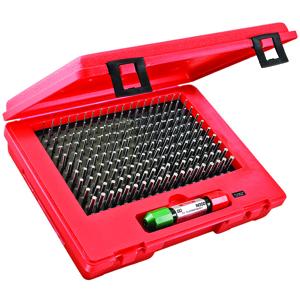 STARRETT S4003-250 Stiftmessgerät-Set, Minus, 0.061 bis 0.250 Zoll Bereich, 190 Messgeräte | AD6XFF 4CEU5 / 67483