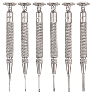 STARRETT S555Z-6 Jewellers Screw Driver Set | CU4PAF 717M68