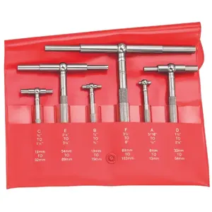 STARRETT S579HZ Telescoping Gage Set 5/16-6 Inch 6 Pc | AE6NBL 5UAV1 / 52617