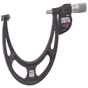 STARRETT W714.1AAFLZ Wireless Digital Interchangeable Anvil Micrometer, Digital | CU4PFR 783R93