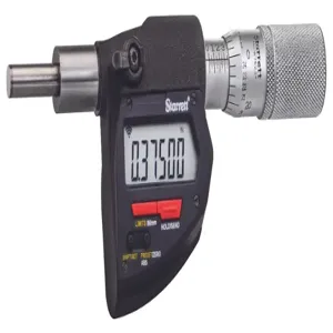 STARRETT W762.1MEXFL-25 Wireless Digital Micrometer Head, 0 Inch to 1 in/0 to 25 mm Range, Inch/Metric | CU4NKA 783RA2