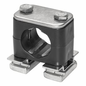 STAUFF CRA-538-ACT-DP-AS-U-W5-K-642012 Beta Clamp, Smooth Bore, 316 Stainless Steel Clamp, Polypropylene Cushion | CU4PHY 49AG43