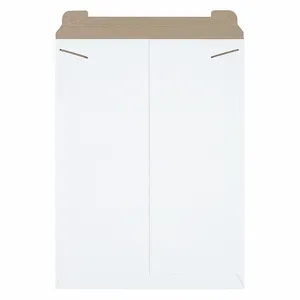 STAYFLATS RM11W Mailer Envelopes, 18 Inch Size x 24 in, 0.028 Inch Size Material Thick, White, 50 PK | CU4PMD 56JJ61