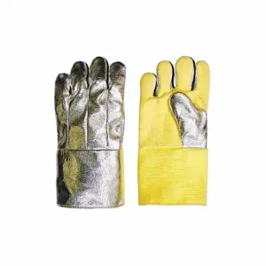 STEEL GRIP ATH 210-14 F Aluminized Gloves, Universal, 800 Deg F | CU4PNE 33X395