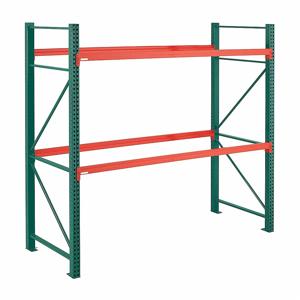 STEEL KING AG36096M475096S Pallet Rack Starter Unit, 102 Inch x 36 Inch x 8 ft, 12 ga Beams, 14 ga UprigHeights | CU4PTG 454T67