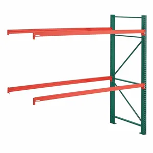 STEEL KING AG42144M550120A Pallet Rack Add-On Unit, 123 Inch x 42 Inch x 12 ft, 12 ga Beams, 14 ga UprigHeights | CU4PQZ 454T86