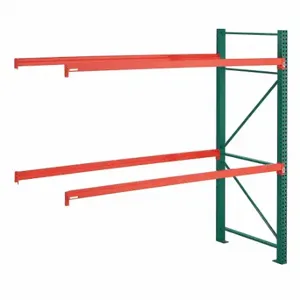 STEEL KING AG36096M550120A Pallet Rack Add-On Unit, 123 Inch x 36 Inch x 8 ft, 12 ga Beams, 14 ga UprigHeights | CU4PQX 454T84