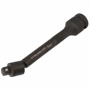 STEELMAN TOOLS 79990 Impact Socket Extension, 1/2 Inch Input Drive, 3/8 Inch Output Drive, Black Oxide | CJ2PFJ 45XE37