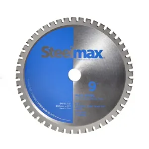 STEELMAX SM-BL-09 Tct Blade Mild Steel, 9 Inch | CU4PYU 198P81