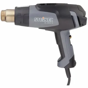 STEINEL GPKHL1820 Heat Gun Kit, Pistol-Grip, 120 VAC, Two-Prong, 120 Deg F to 1, 100 Deg F, 4 cfm Air Volume | CU4PZR 406P86