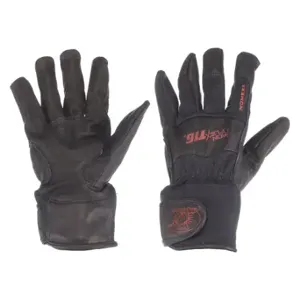 STEINER 0260-L Welding Gloves, Straight Thumb, Hook-and-Loop Cuff, Premium, Black Nomex, L Glove Size | CU4QWK 4AZG6