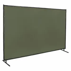 STEINER 501-6X10 Welding Screen, Cotton Duck, 6 ft Height, 10 ft Width, Olive Green, 3/4 Inch Size Frame | CU4QXB 29PF43