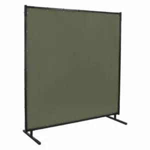 STEINER 501HD-6X6 Welding Screen, Cotton Duck, 6 ft Height, 6 ft Width, Olive Green, 1 Inch Size Frame | CU4QXC 5KNK9