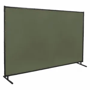 STEINER 501HD-6X10 Welding Screen, Cotton Duck, 6 ft Height, 10 ft Width, Olive Green, 1 Inch Size Frame | CU4QXA 29PF47