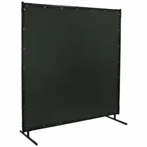 STEINER 522-8X8 Welding Screens, Vinyl, 8 ft Height, 8 ft Width, Shade 8, 3/4 Inch Size Frame, Shade 8 | CU4RBF 797PH1