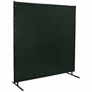 STEINER 533-8X8 Welding Screens, Vinyl, 8 ft Height, 8 ft Width, Green, 3/4 Inch Size Frame, Green | CU4RBB 797PH8