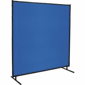 STEINER 535-6X6 Welding Screen, Vinyl-Laminated Polyester, 6 ft Height, 6 ft Width, Blue | CU4QYV 54TA86