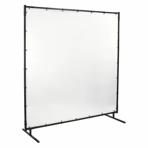 STEINER 539-6X8 Welding Screen, Vinyl-Laminated Polyester, 6 ft Height, 8 ft Width, Clear | CU4QYZ 38RL46