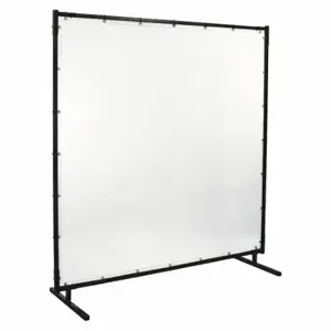 STEINER 539HD-6X6 Welding Screen, Vinyl-Laminated Polyester, 6 ft Height, 6 ft Width, Clear | CU4QYW 54TA89