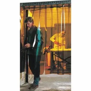 STEINER 83423 Welding Strip Curta Inch, PVC, 8 ft Height, 10 ft Width, Amber, Universal Mount | CU4QTQ 1UYD2