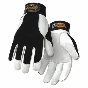 STEINER 0944-L Goatskin Leather Palm Gloves, Size L, PR1, 1 Pair | CU4QUL 62XV49