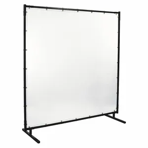 STEINER 539HD-6X8 Welding Screen, Vinyl-Laminated Polyester, 6 ft Height, 8 ft Width, Clear | CU4QYY 54TA90