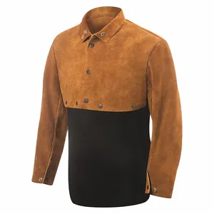 STEINER 9210-3X Cowhide Welding, Cape Sleeves, 3Xl, 3Xl, Brown | CU4QAK 62XT68