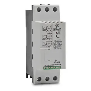 STELLAR SR22-30 Compact Soft Starter, 30A, 110-240 VAC At 1-Phase/208-460 VAC At 3-Phase, Trip Class 2/30 | CV7ZRF