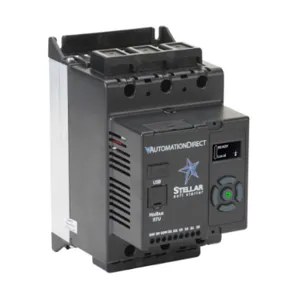 STELLAR SR35-022 Basic Soft Starter, 22A, 110-240 VAC At 1-Phase/208-460 VAC At 3-Phase | CV7ZRK