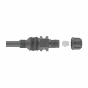 STENNER UCAK300 Injection Valve, Injection Valve, 1/4 Inch Connecting Nut/Ferrule, Polypropylene, Npt | CU4RHG 21YA17