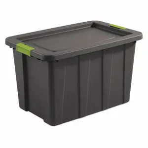 STERILITE 15273V04 Storage Tote, 30 gal, 29 7/8 Inch x 19 3/4 Inch x 18 1/8 Inch Body Lid | CU4RPA 56JU48