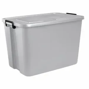 STERILITE 17446A04 Storage Tote, 32 gal, 28 7/8 Inch x 19 Inch x 19 Inch Body Lid, More than 20 gal | CU4RNM 56JU33