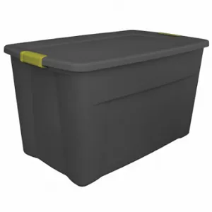 STERILITE 19453V04 Storage Tote, 35 gal, 32 1/2 Inch x 19 3/4 Inch x 18 5/8 Inch Body Lid | CU4RNN 52JM09