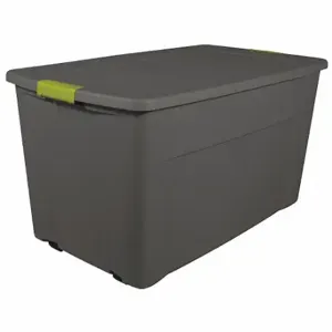 STERILITE 19483V04 Storage Tote, 45 gal, 36 5/8 Inch x 21 Inch x 19 1/2 Inch Body Lid, More than 20 gal | CU4RPB 39UV70