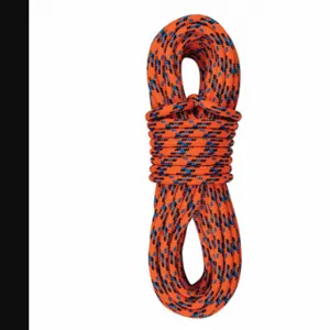 STERLING ROPE AC125070037SET Climbing Line, 1/2 Inch Dia, Orange, 120 ft Rope Length, 719 lb Working Load Limit | CU4RVU 61LC42