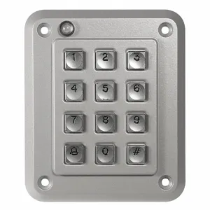 STORM INTERFACE DX1KT20 Access Control Keypad, Keypad, Die-Cast Metal, 4 21/32 Inch Height, 3 59/64 Inch Width | CU4TAR 44ZA15