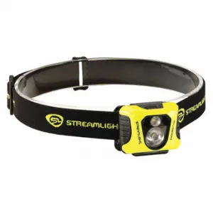 STREAMLIGHT 61421 Headlamp, 200 lm Max Brightness, 38 hr Max Run Time, 95 m Max Beam Distance, Yellow | CU4TCK 453A14