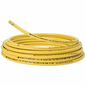 MUELLER STREAMLINE DY12050 Tubing, Copper, 5/8 Inch, Type Acr, 50 Ft, Coil, Coating Color Yellow | CU4TNF 797LP6