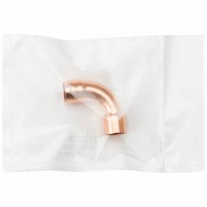 MUELLER STREAMLINE W 02722CB Copper Pressure Fittings Clean And Bagged, Wrot Copper, Cup X Cup | CU4TFJ 788GY6