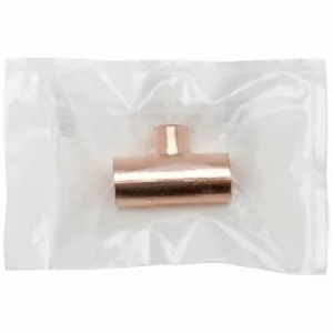 MUELLER STREAMLINE W 04043CB Copper Pressure Fittings Clean And Bagged, Cast Bronze, Cup X Cup X Cup | CU4TDN 788GX1