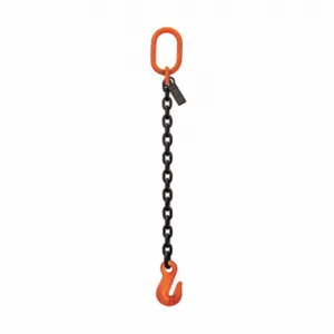 STREN-FLEX SF1210G10SOG Chain Sling, 10 Ft Sling Length, 8800 Lb Sling Capacity At 90 Deg, 3/8 Inch Chain Size | CU4TNZ 48FZ52