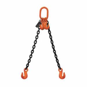 STREN-FLEX SF1212G10DOGA Chain Sling, 12 Ft Sling Length, 8800 Lb Sling Capacity At 30 Deg, 3/8 Inch Chain Size | CU4TPN 48GA17