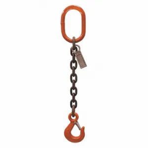 STREN-FLEX SF1610G10SOS Chain Sling, 10 Ft Sling Length, 15000 Lb Sling Capacity At 90 Deg, 1/2 Inch Chain Size | CU4TNQ 48FZ66