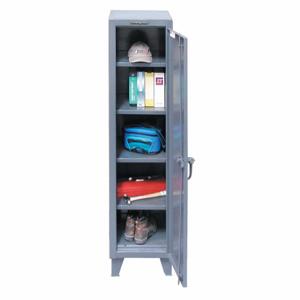 STRONG HOLD 1.65.6-184 Wardrobe Locker, 18 Inch x 18 Inch x 72 Inch, 1 Tiers, 1 Units Wide, 12 ga Panel | CU4ULJ 40V762