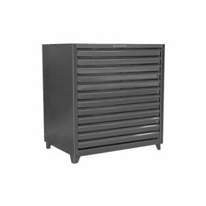 STRONG HOLD 4.24.2-360-12DB Storage Cabinet, 50 Inch x 36 Inch x 53 Inch, 12 Drawers, 12 3 Inch x 44 Inch x 34 Inch | CU4UHP 40V984