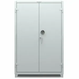 STRONG HOLD 46-243-AT-L Cabinet, 48 Inch x 24 Inch x 75 in, Swing Handle & Electronic Lock, Legs, Shelves, Battery | CU4UEH 795CW2