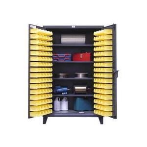 STRONG HOLD 46-BS-244/1 Bin and Shelf Cabinet, 48 Inch Width, 4 Shelves | CE7YQA