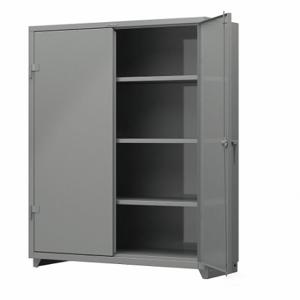 STRONG HOLD 56-243-L Storage Cabinet, 60 Inch x 24 Inch x 75 Inch, Swing Handle & Padlock Hasp | CU4UJB 276ZJ7
